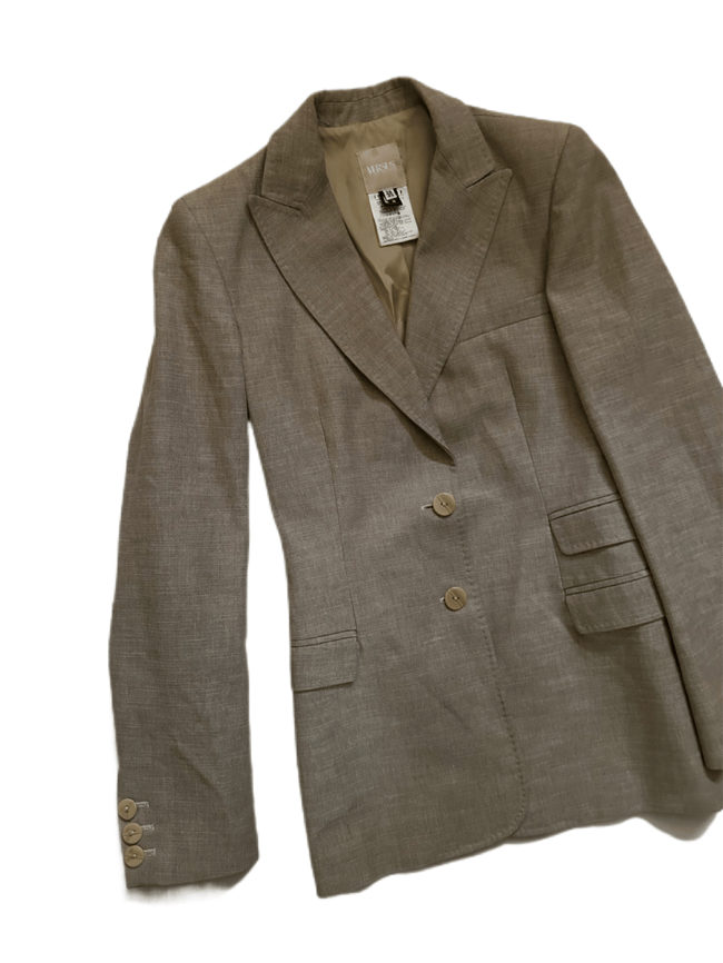 90s Versace linen blazer jacket