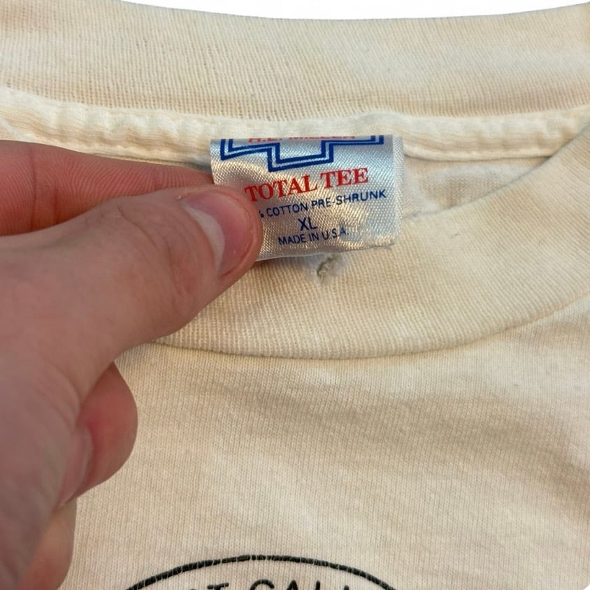 Image of 1990s Elephant Animal Funny Humor Graphic Tee (XL)