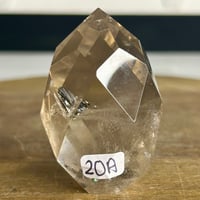 Image 1 of Smoky Quartz Faceted Flame (20A)