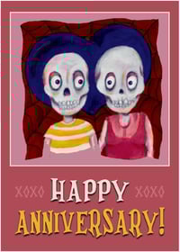 Image 2 of ⋆ Postcard Print ⋆ Happy Anniversary 