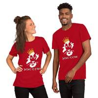 Image 1 of Jesus Is King Short-Sleeve Unisex Bella + Canvas T-Shirt