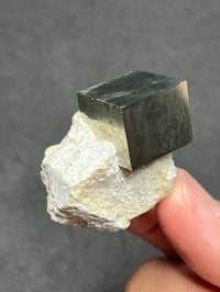 Image 1 of Cubic Pyrite On Matrix Specimen #2393