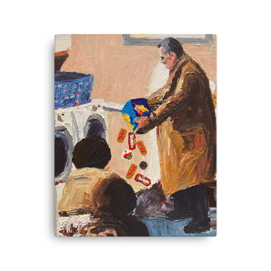 Image of “Ginny’s secret stash” canvas prints 16” x 20”