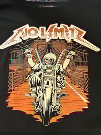 Image 1 of WL No limits Chopper Tee shirt -Small thru 3X Design on back 