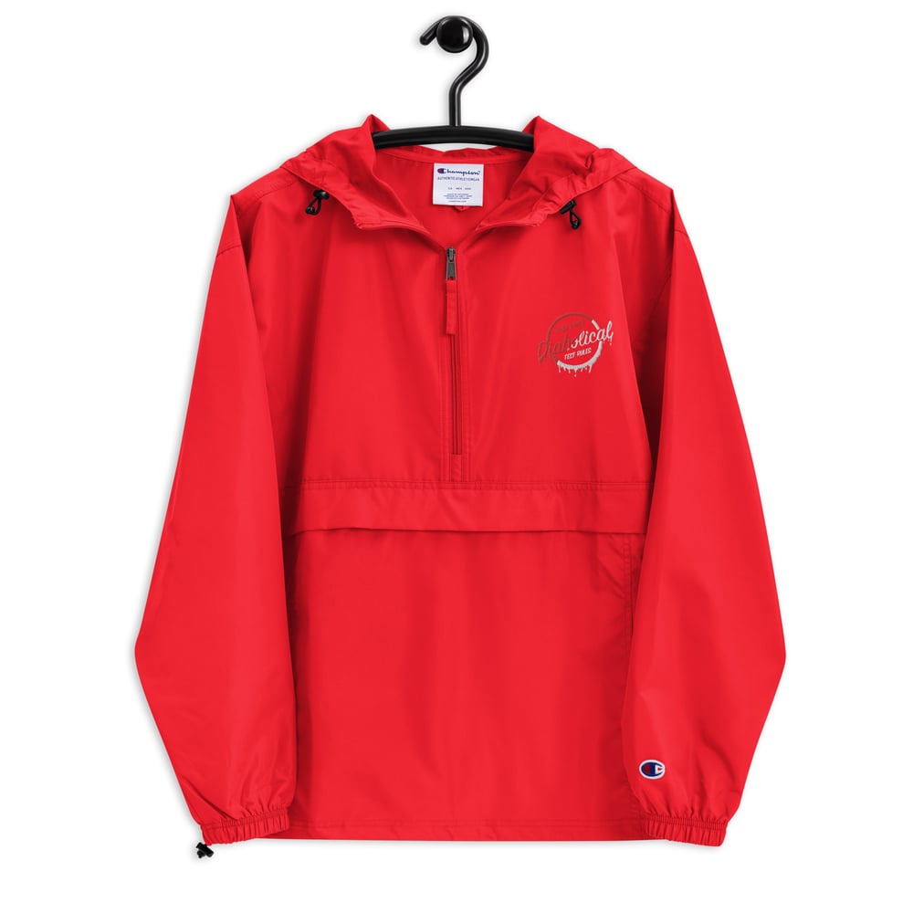 Diabolical "Drip" Logo embroidered Champion Packable Jacket