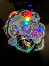 Dr Luigi V2 Holographic Sticker 