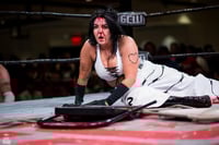 Image 2 of WORN WHITE PVC DEATHMATCH TOP