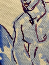 Image 2 of Watercolour ~ Blue Boys Series I