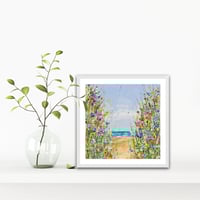 Image 1 of This Way to the Beach Print