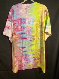 Image 4 of 3XL Hail Satan Tie Dye Shirt 1