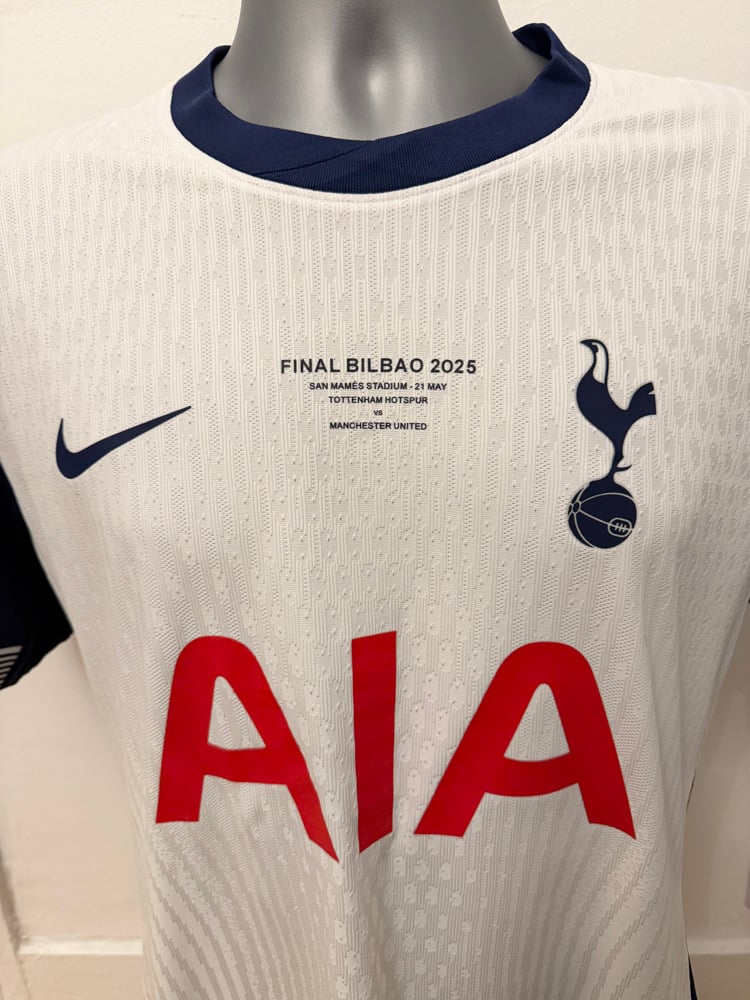 Image of PRE ORDER: NEW Tottenham Hotspur “SON 7” Vaporknit 2024/25 Home Europa Final Shirt,   L
