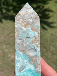 Image 8 of Blue Aragonite Tower #2838