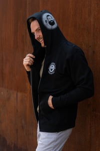 Image 5 of Black Logo Hooded Sweatshirt