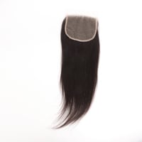 Image 2 of “Barbie Doll” Straight Transparent Lace Closure 
