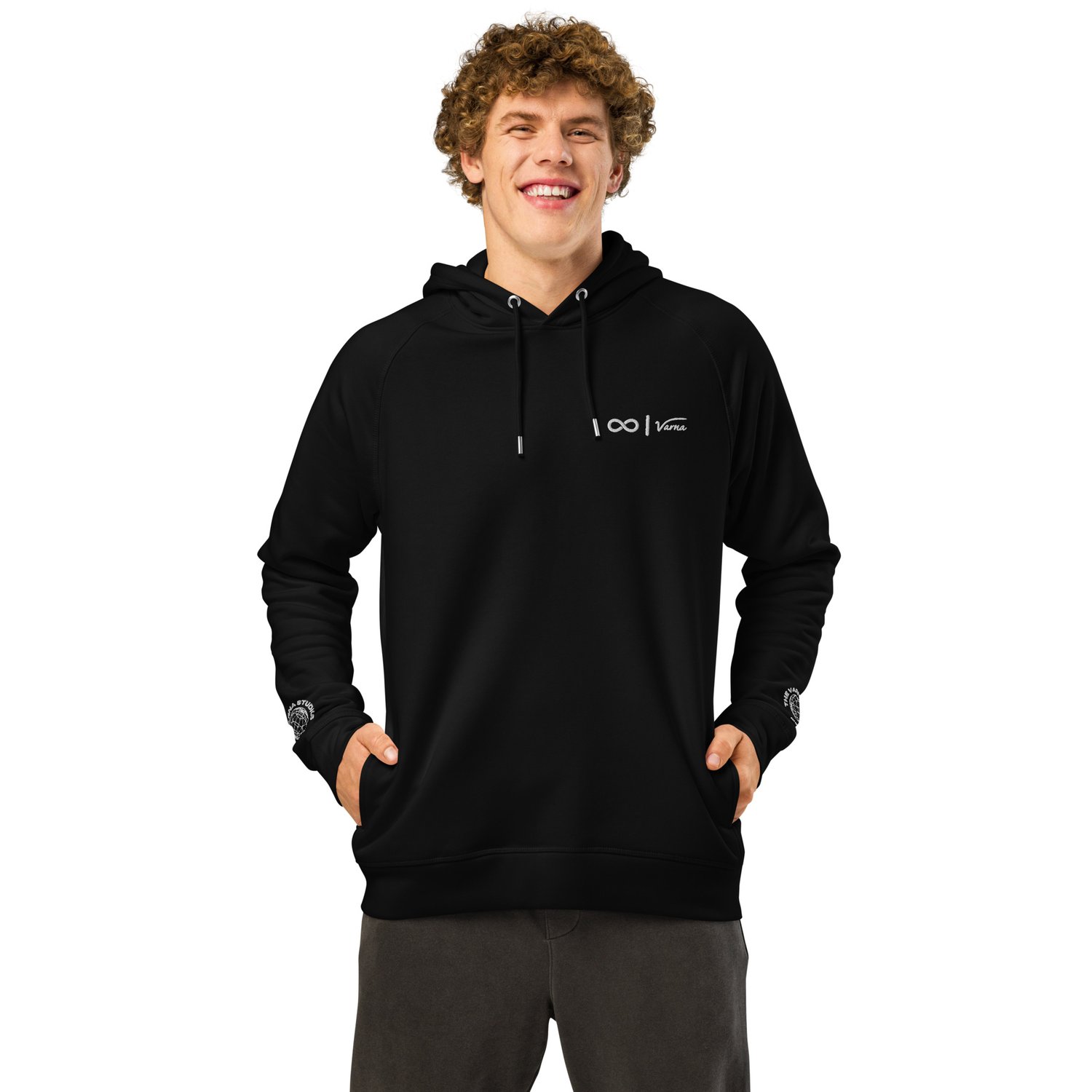 Image of VARNA® Unisex organic side pocket hoodie