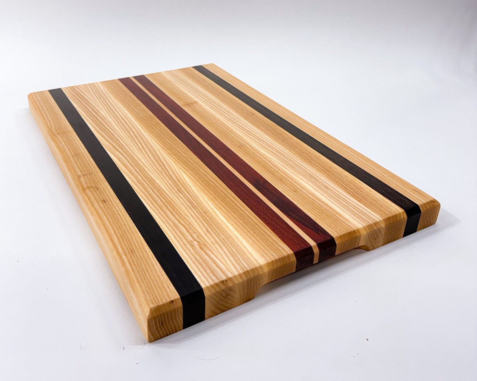 Exotic Wood Cutting Board 17x13 2024 - Ash, Katalox and Padauk