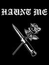 Haunt Me Rose & Switchblade Logo Sticker