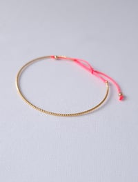Image 4 of Bracelet jonc doré fin