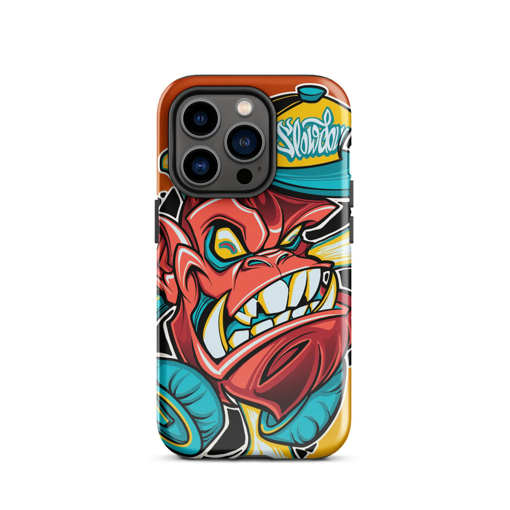 Slowdown Red Gorilla Tough Case for iPhone®