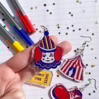 Image 4 of Circus Doodles Earring Set