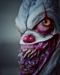 Image 5 of Pennywise- collectible Bic lighter sleeve, original sculpt, functional art OOAK