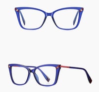 Image 2 of Her Signature, Naming Y Collection 1. Yane Lens (ROYAL AZURE, Plum) for women by Y. Cashay