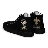 Image 2 of Big Easy Mafia Women’s high top canvas Gameday shoes