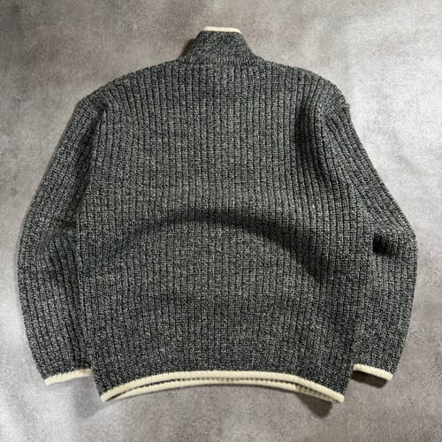 Image of 1990s Schott NYC 1/4 Zip Up, Size Medium