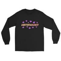 Image 5 of Antifascist Hearts Tee / Long Sleeve (Men's Sizing)