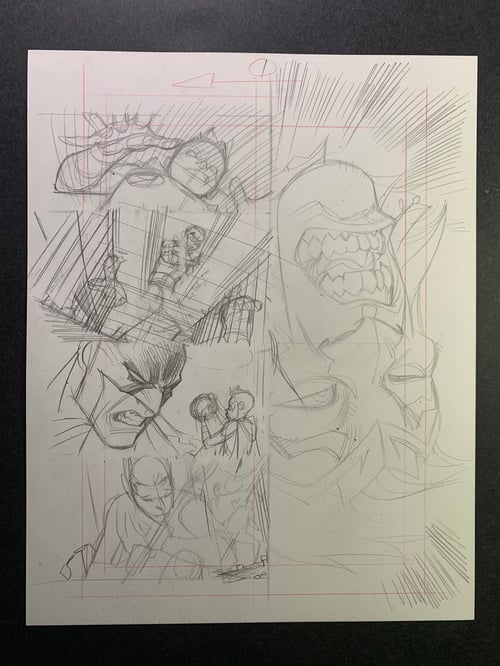 Image of MONKEY PRINCE #2 pg01 original art