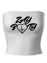 Zaybooty White Tube Top