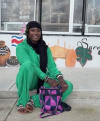 Image 2 of African Fabric Cross Body Bags 