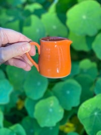 Image 4 of Mini Jugs Orange Glaze 