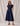 Indigo Linen Midi Dress sizes 8-20 with free postage 