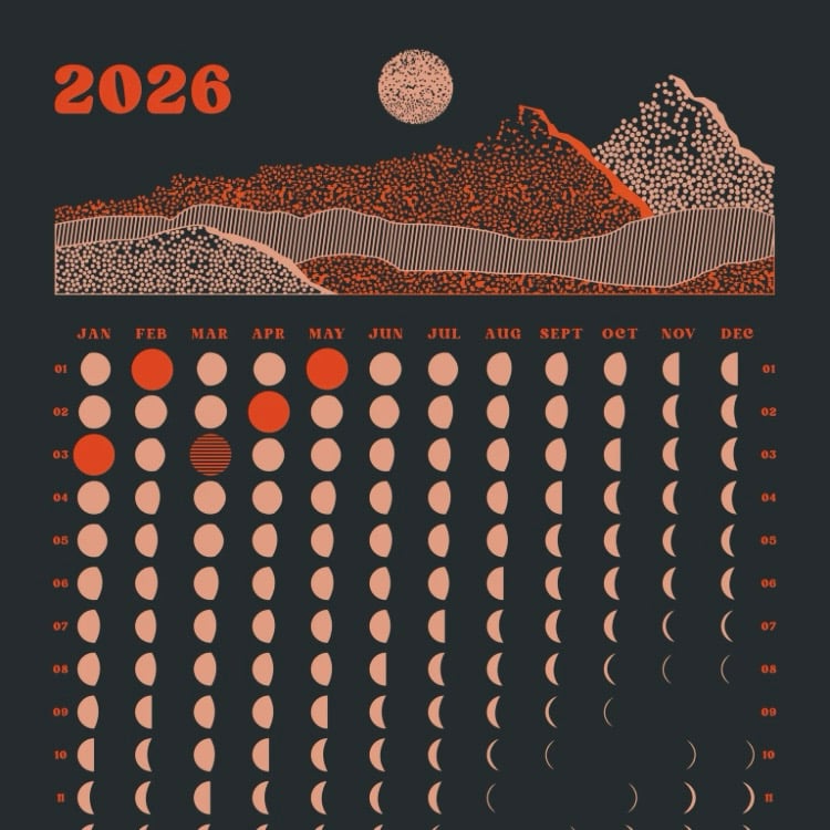 MOON CALENDAR 2026 – Signal Edition