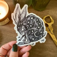 Image 2 of Moon Hare, Handfast & Death Moth Stickers