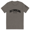 Strickland U (Black Text) Tri-Blend Short sleeve t-shirt