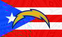 Chargers Flag Puerto Rican 