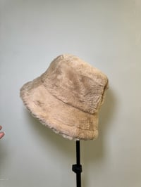 Image 5 of In My Own World, Khaki Unisex Bucket Hat