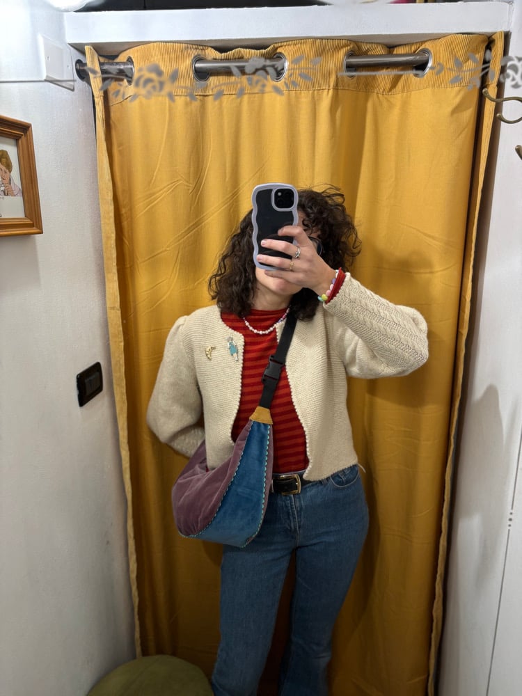 Image of Big Banana velluto liscio 