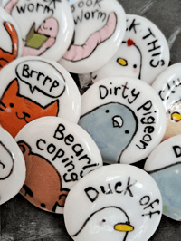 Image 2 of Porcelain Badge