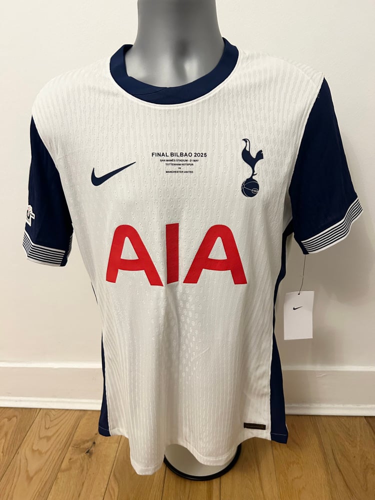 Image of Tottenham Hotspur “SON 7” Vaporknit 2024/25 Home Europa Final Shirt (L)