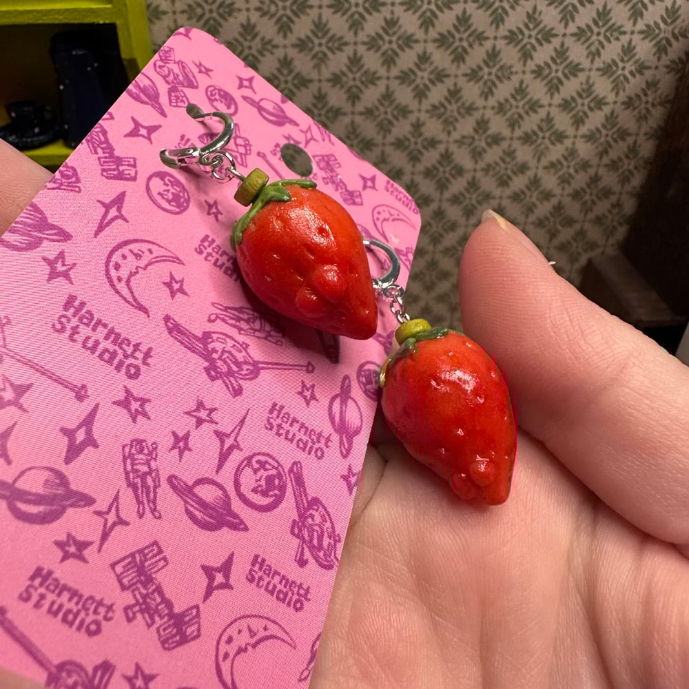 Image of Strawberry Earrings