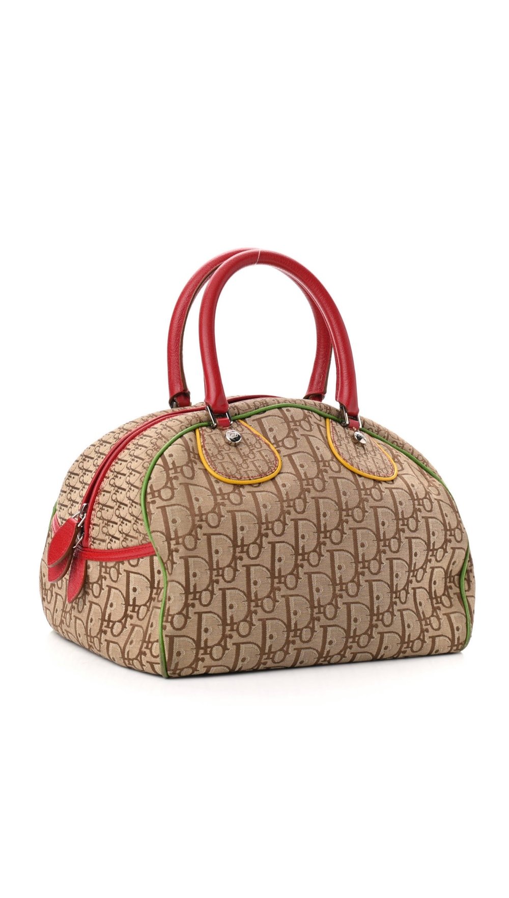 Image of CHRISTIAN DIOR RASTA BOWLER BAG 