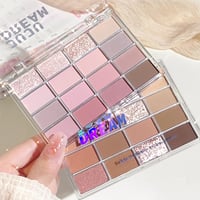 Image 5 of Love the 16-color eye shadow plate, pearlescent matte lying silkworm, brighten the low-saturated ear
