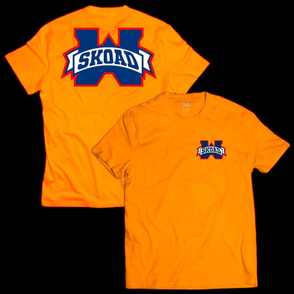 Image of W-Skoad (Logo tee) Orange