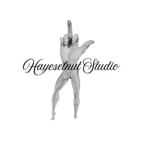 Hayeselnut Studio Surreal Hand Figure Sticker