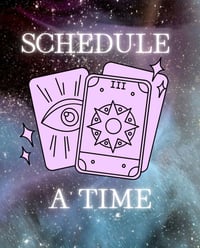✩ Schedule a Time ✩