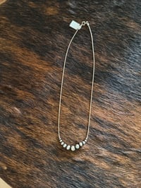 Liquid Silver & Sterling Silver Pearls 
