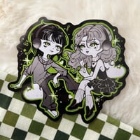 Image 2 of Green Yuri - Mitsuaya - Vinyl Sticker